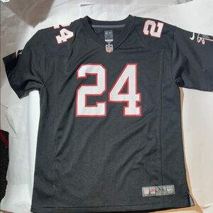 Atlanta Falcons Devonta Freeman #24 Black NFL Jersey